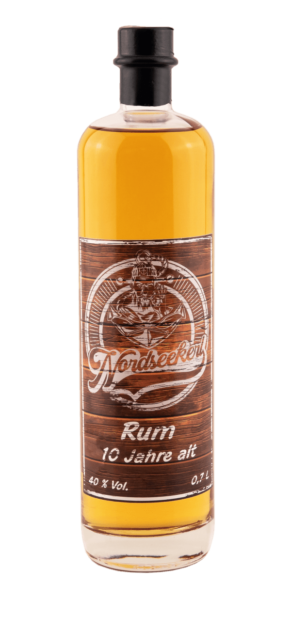 Nordseekerl Rum No. 1 -Produktbild - Flasche mit Rum